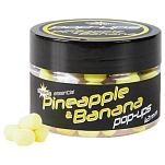 Dynamite baits ADY041616 Fluoro Pop-Ups Натуральная приманка Pineapple И Banana 48g Желтый 12 mm 
