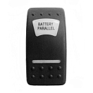 Купить Клавиша выключателя "Аккумулятор" TMC 008-039916 из чёрного пластика 7ft.ru в интернет магазине Семь Футов