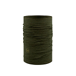 Buff ® 113010.843.10.00 Легкий шарф-хомут из мериносовой шерсти Зеленый Solid Bark