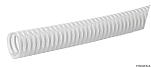 Белый армированный ПВХ шланг для сантехнических устройств и насосов 20 x 14 мм 30 м, Osculati 18.006.14