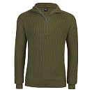 Купить Brandit 5019-1-5XL/64 Свитер Свитер Marine Troyer Зеленый Olive 5XL 7ft.ru в интернет магазине Семь Футов