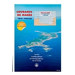 Shom f564-uja Морской приливный атлас Дюнкерк-Брест Blue 30x22x5 21 x 29 cm