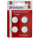 Купить Verbatim 49533 49533 CR 2032 Литиевые батареи 4 единицы Серебристый Silver 7ft.ru в интернет магазине Семь Футов