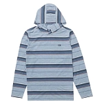 Salty crew 20135640-mnbl-m Футболка с длинным рукавом от высыпаний Seaway uv hoodie Mineral Blue 30x25x2