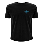 Kumu 007530-00007-00500-00 Футболка с коротким рукавом Take Flight Kingfisher Черный Black / Blue 2XL