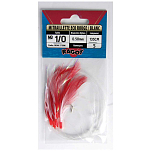 Ragot 14RG4417006 ECO Рыболовное Перо Бесцветный Red / White 1/0 