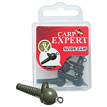 Carp expert 79032020 Slide Carp Свинцовые зажимы Бесцветный Green