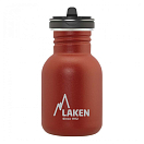 Купить Laken BSF35RO Нержавеющая сталь Basic Flow бутылка 350ml Бесцветный Red 7ft.ru в интернет магазине Семь Футов
