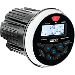 Seachoice 50-72104 Bluetooth In-Dash Marine Gauge Stereo Круглое лицо  Black