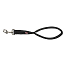 Купить Trixie 201201 Premium Короткий поводок Серебристый Black 25 mm x 37 cm 7ft.ru в интернет магазине Семь Футов