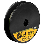 SPRO 005300-00116-00000-00 Got Braid! Плетеная леска 150 м Зеленый Green 0.160 mm 