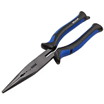 Mustad MT108 Straight Nose Плоскогубцы Голубой Black / Blue