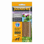 Julius k-9 31193 Snack полоски ягненка и травы 70g Золотистый