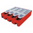Купить Preston innovations P0220088 4 Way Stotz Свинцовый диспенсер Красный Red 7ft.ru в интернет магазине Семь Футов