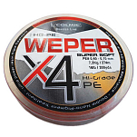 Colmic NYWEX4410 Плетёная леска Weper X4 136 m  Orange 0.060 mm