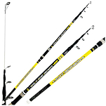 Kolpo 0126011-40 Only One Beach Телескопическая удочка для серфинга Yellow / Black / White 4.00 m