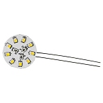 Dixplay 020060 G4 1.5W 8-35V Горизонтальный теплый белый и красный 9+3 Вел Лампочка White 30 mm