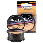 The one fishing 31701-020 Плетёная леска Skinny Leader 20 m Бесцветный Brown 0.200 mm