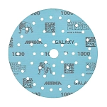 Mirka 465-FY3MF120 Наждачная бумага FY3MF Galaxy Dust Free Multi Fit P120 76.2 mm 50 Единицы Голубой Grey