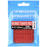 Cresta 4714-901 Tomato Red Искусственные насадки для спагетти-червей Красный Tomato Red