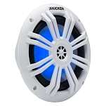 Kicker KA49KM604WL динамик Coaxial System LED  White 165 mm