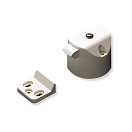 Купить Корпус защелки 30x40 мм для выдвижных ящиков до 10 кг Sugatsune Pkl-S/Wht Push Knob, Osculati 38.185.01 7ft.ru в интернет магазине Семь Футов