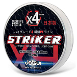 Jatsui D3700486 Striker PE 4 500 m Плетеный Бесцветный Grey 0.370 mm
