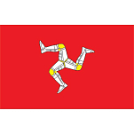Флаг острова Мэн гостевой Lalizas 11074 23 x 45 см