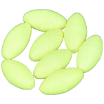 Sunset STSAK1888N7X15 Овальный плавающий жемчуг Желтый Green 7 x 15 mm 