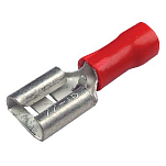Seachoice 50-67801 Клеммы с виниловой изоляцией Женский Красный Red 0.3-0.8 mm2 