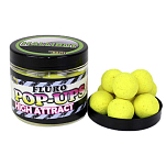 Pro elite baits C8433850 High Attract Палтус 200ml Поп UPS Желтый 24 mm 