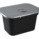 Ящик врезной с крышкой, серый, 270х373х160 мм CAN-SB SP2760