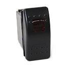 Купить Переключатель on-off-on, D.P.D.T, 7P, LED*2 NEKEKE A12627ER 7ft.ru в интернет магазине Семь Футов