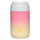 Купить Chilly C340S2DBRK Coffee Mug Series 2 Gradient 340ml Термос из нержавеющей стали Бесцветный Yellow / Pink 7ft.ru в интернет магазине Семь Футов