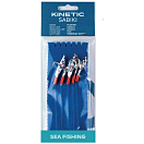 Купить Kinetic F160-231-039 Sabiki Flex Рыболовное Перо Многоцветный Silver Flex 7ft.ru в интернет магазине Семь Футов