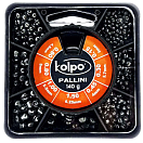 Купить Kolpo 1562003 Mix Mascot WK 140g Ассортимент свинцов Split Shot  Black 0.15-0.30-0.45-0.60-0.80-1-1.5 g 7ft.ru в интернет магазине Семь Футов