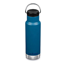 Купить Klean kanteen 1008452 Insulated Classic Бутылка из нержавеющей стали 532ml Петля крышка Голубой Real Teal 7ft.ru в интернет магазине Семь Футов