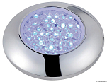Светильник точечный встраиваемый 12В 0.5Вт 20Лм синий свет / хромированный корпус, Osculati 13.179.22