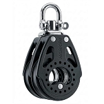Harken 2602np двойной блок 57 mm Black 35x30x20