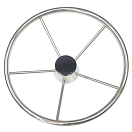 Купить Рулевое колесо из нержавеющей стали с колпаком Lalizas 90071 457 мм 7ft.ru в интернет магазине Семь Футов