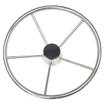 Рулевое колесо из нержавеющей стали с колпаком Lalizas 90071 457 мм