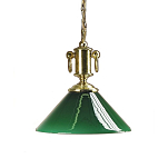 Светильник подвесной Foresti & Suardi Port Harrison 3015.VM E27 220/240 В 105 Вт зеленое стекло