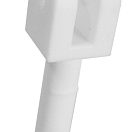 Spare rowlock for nylon white bimini tops, 46.625.03