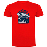 Kruskis CA65500260C052 Футболка с коротким рукавом Sailor Красный Red M