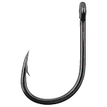 Mikado HCT2013-8 Territory Wide Gap Крючки С Одним Глазком Серебристый Black 8 