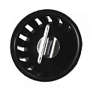 Купить Jr products 342-9491300062 Пластиковый сетчатый фильтр с резьбой Серебристый Black / Chrome 7ft.ru в интернет магазине Семь Футов
