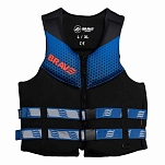 Brave sports bs-p-navy-s/m Спасательный жилет Life Black / Blue 56x45x7 S-M