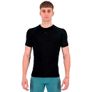 Купить Karpos 2531051-400N-XL Базовый слой с коротким рукавом Dinamico Merino 130 Black XL 7ft.ru в интернет магазине Семь Футов