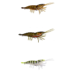 Savage gear 50662 3D Hybrid Shrimp Кальмар 100 Mm 17g Многоцветный 04-Yellow tail Glow 17 g 