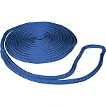 Seachoice 50-40361 Веревка для причала с двойной оплеткой 4.6 m Голубой Blue 1/2´´ 